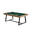 BILLARD BRIO CHENE SABLE - PIEDS NOIR - DRAP VERT