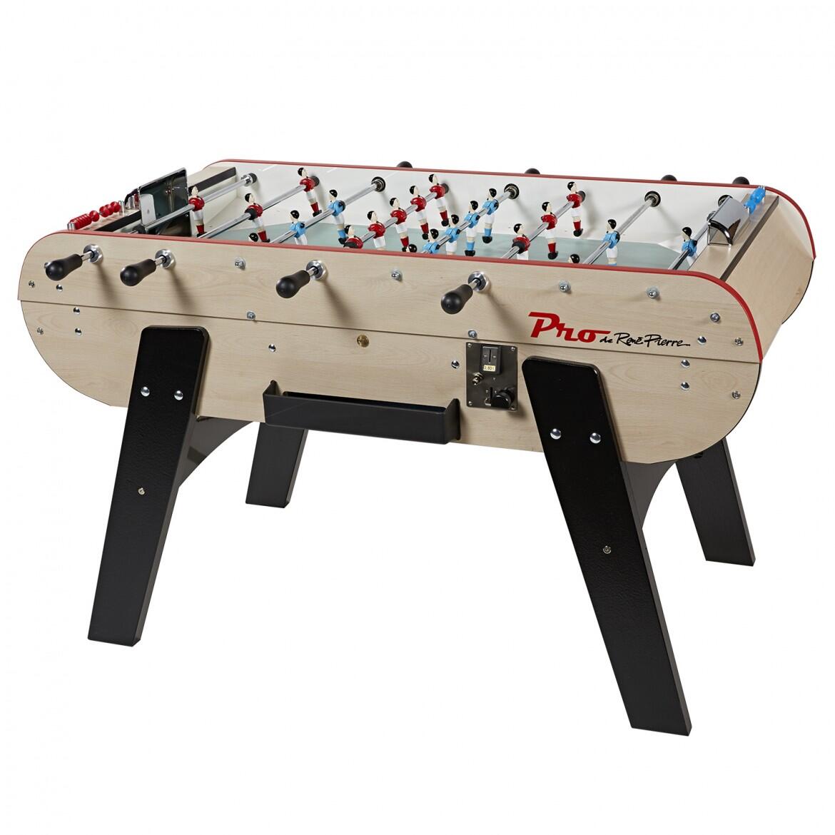 Baby-Foot Pro monnayeur - Fabrication française - L151 x l108x H90 - HETRE 1/5