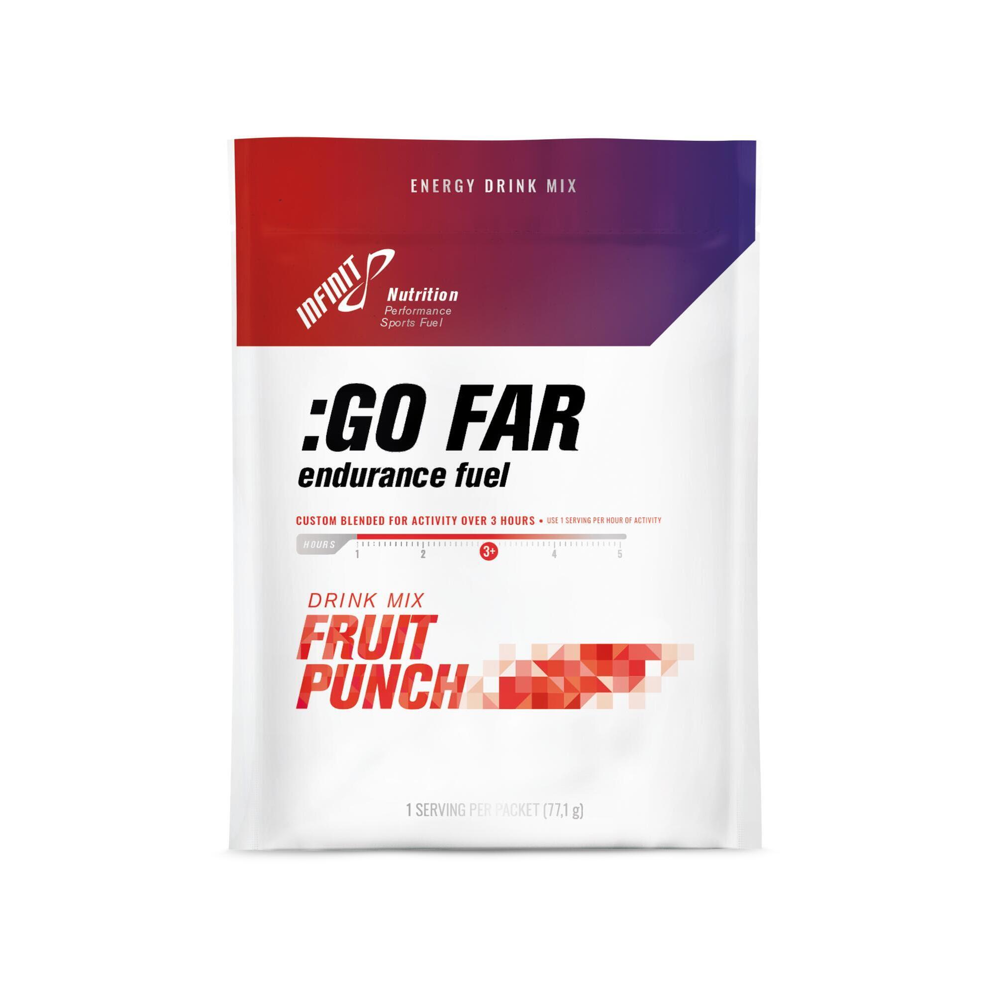 INFINIT Izotonický nápoj v prášku GO FAR endurance fuel