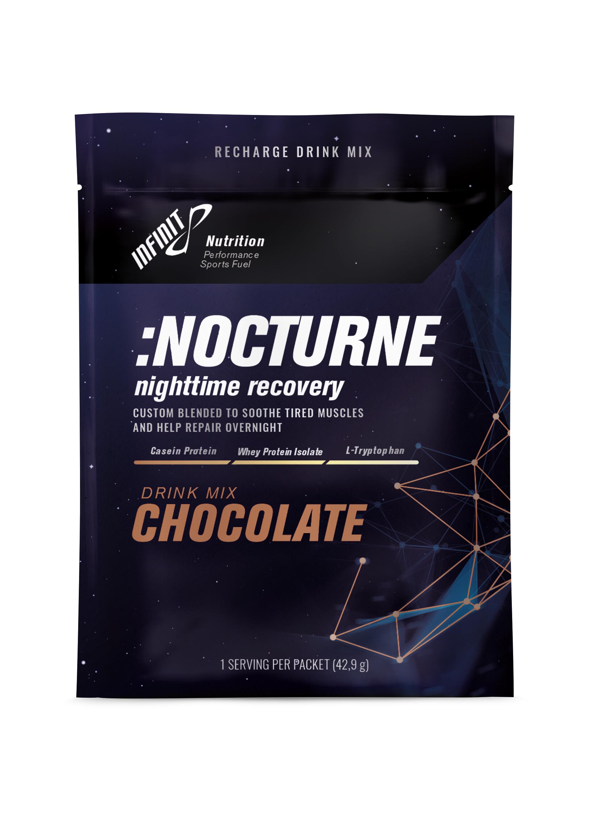INFINIT Proteinový nápoj v prášku NOCTURNE nighttime s čokoládovou příchutí