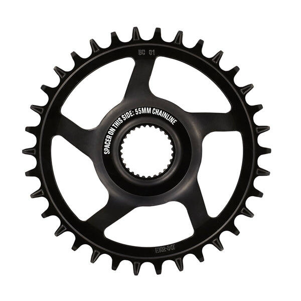 Chainline-Stahlplatte mit Verstrebung E*Thirteen E*spec Direct Mount - Bosch CX 2/2