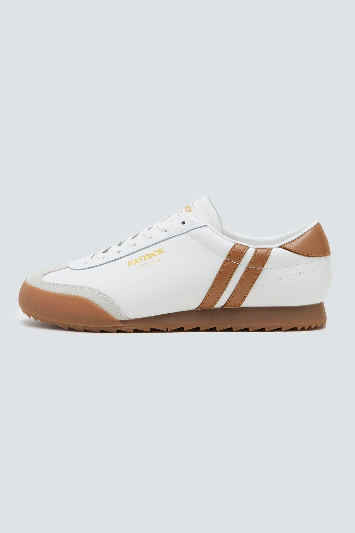 PATRICK Bergan Shoe White/Tan
