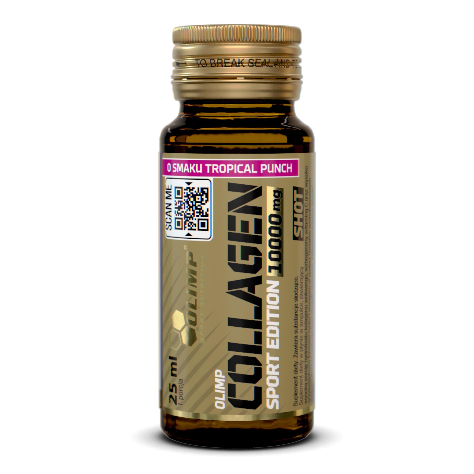 Kolagen Olimp Collagen Sport Edition Shot - 25 ml Ampułka Szklana