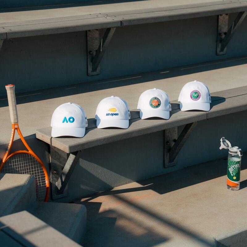 Casquette Grand Slam US Open Roland-Garros - Blanc