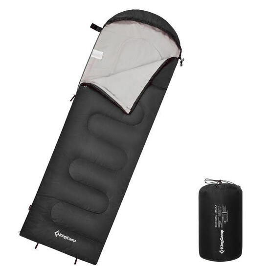 Deken slaapzak Oasis 250 Zomer Camping Outdoor 2,2m 12°C