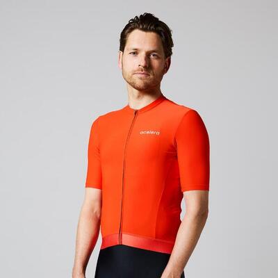 Intermediate wielershirt fietsshirt heren korte mouw wielrenshirt fietskleding