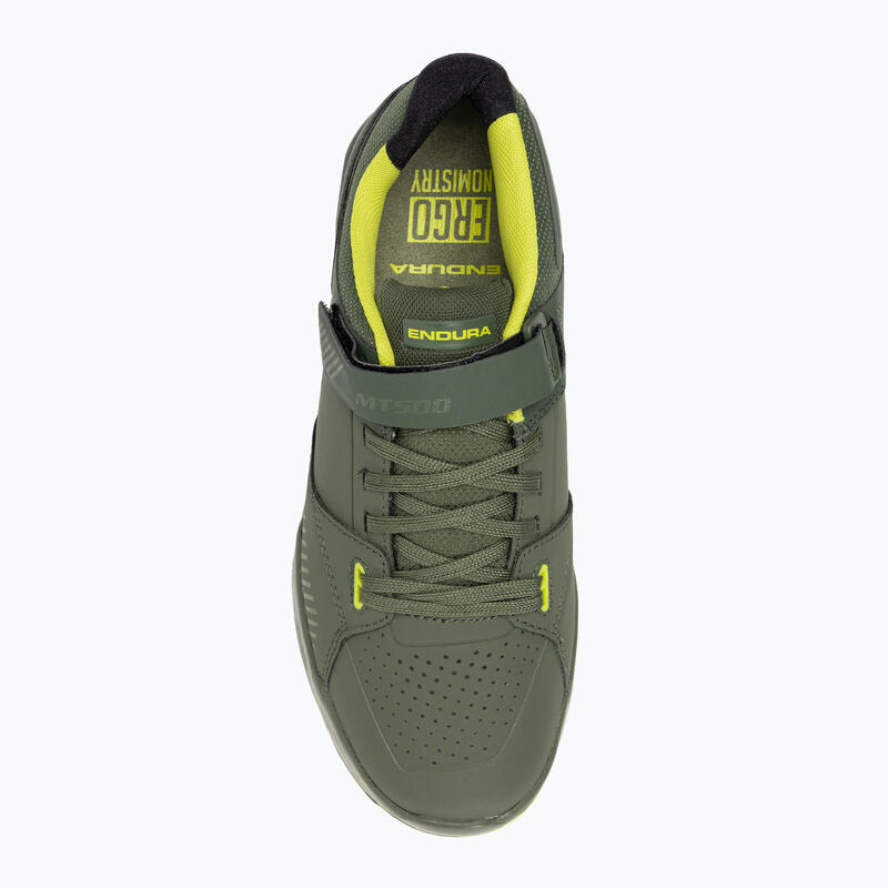Pantofi de ciclism MTB pentru bărbați Endura MT500 Burner Clipless forest