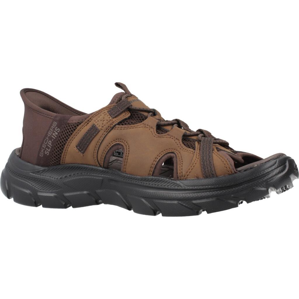 Sandales Skechers Modèle Slip-ins Revolted Ss Couleur Marron 5/5
