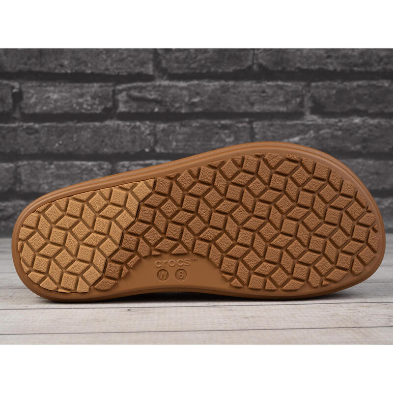 Sandały damskie do chodzenia Crocs BROOKLYN LUXE CROSS STRAP