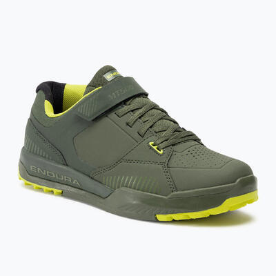 Endura mt500 burner automatische pedalen schoenen groen