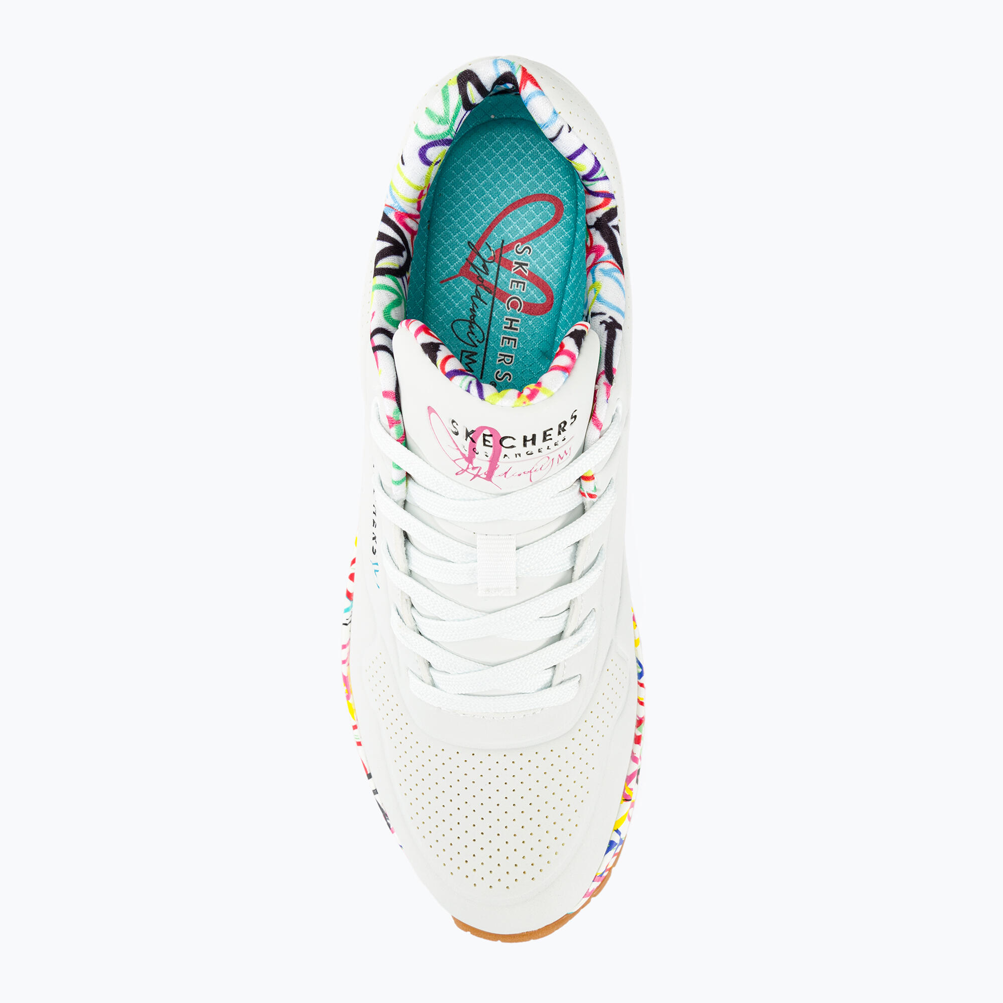 Baskets Skechers modèle 155506-WHT pour femmes 7/7