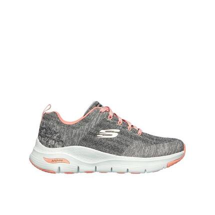 Zapatillas Skechers Mujer Arch Fit - Comfy Wave Grises