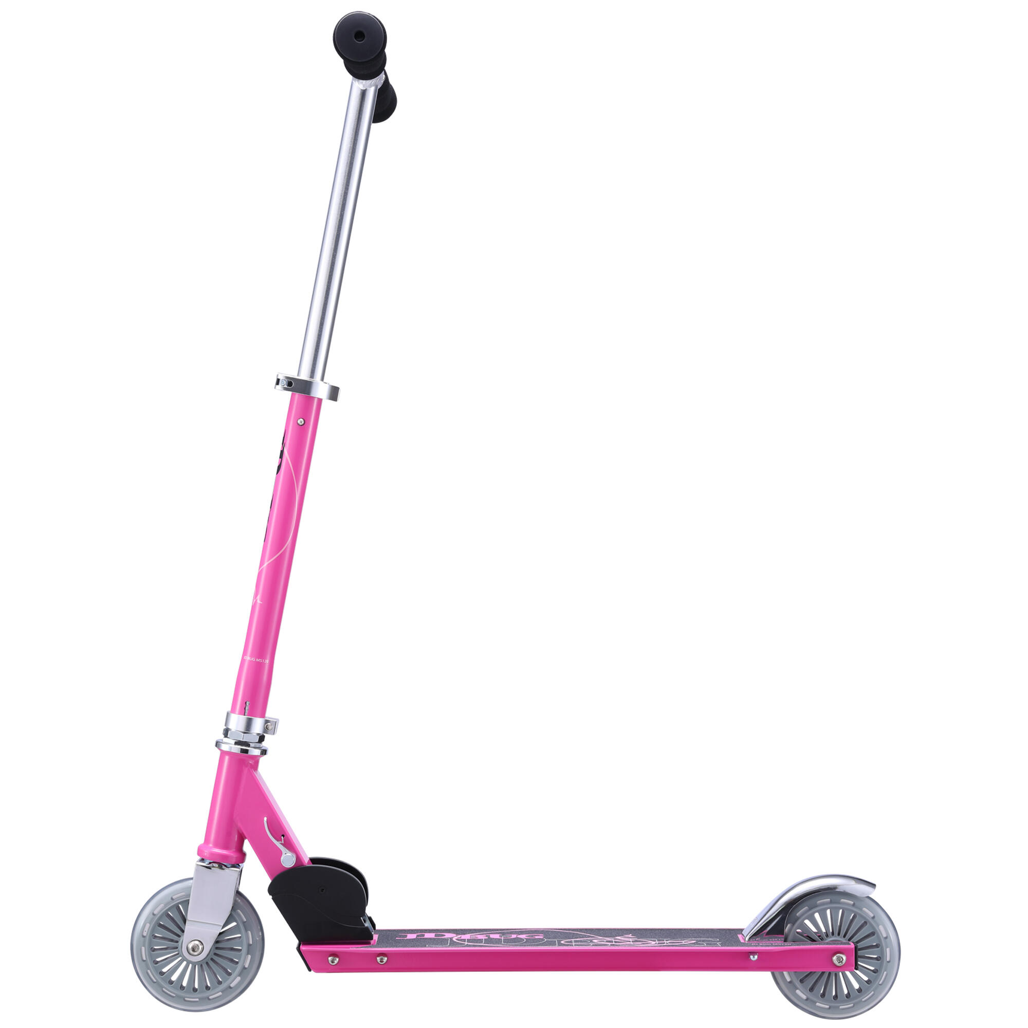 JD BUG CLASSIC STREET FOLDING CHILDRENS SCOOTER – AGED 6+ - PASTEL PINK 6/6