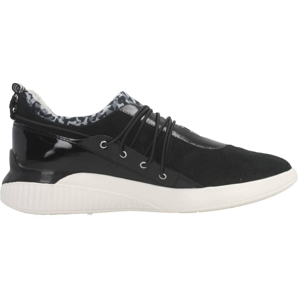 Baskets Geox Modèle D Theragon A Couleur Noir 4/5