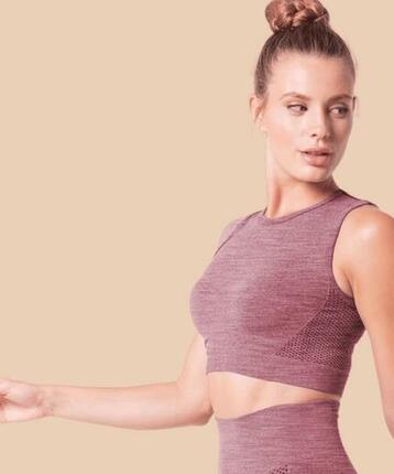 Top de sport sans couture Neptune