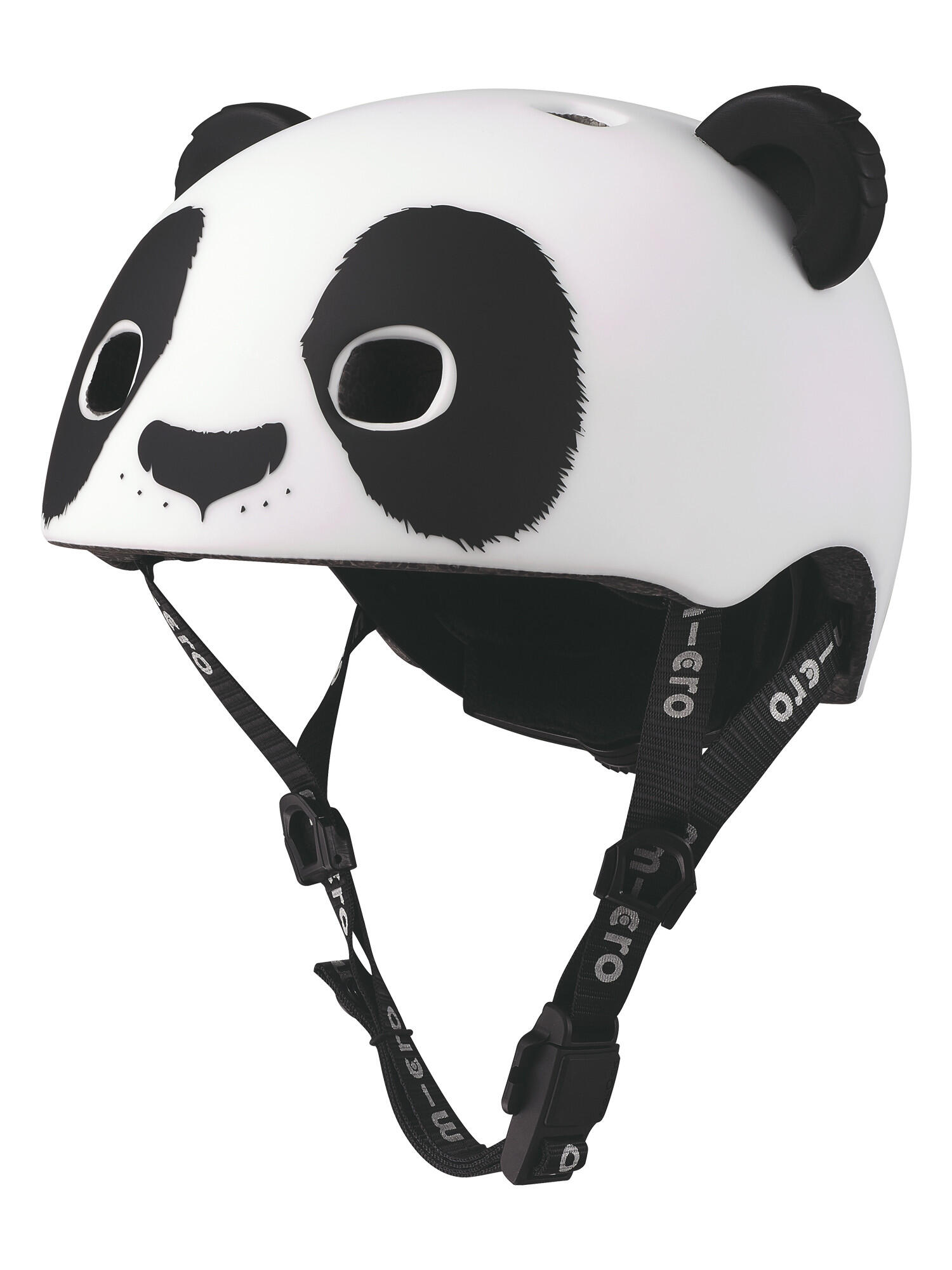 Capacete micro scooter infantil urso panda tamanho m