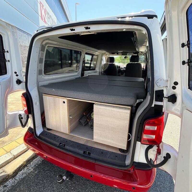 Matelas pliable pour Volkswagen T5, T6, Multivan, California Beach et Caravelle