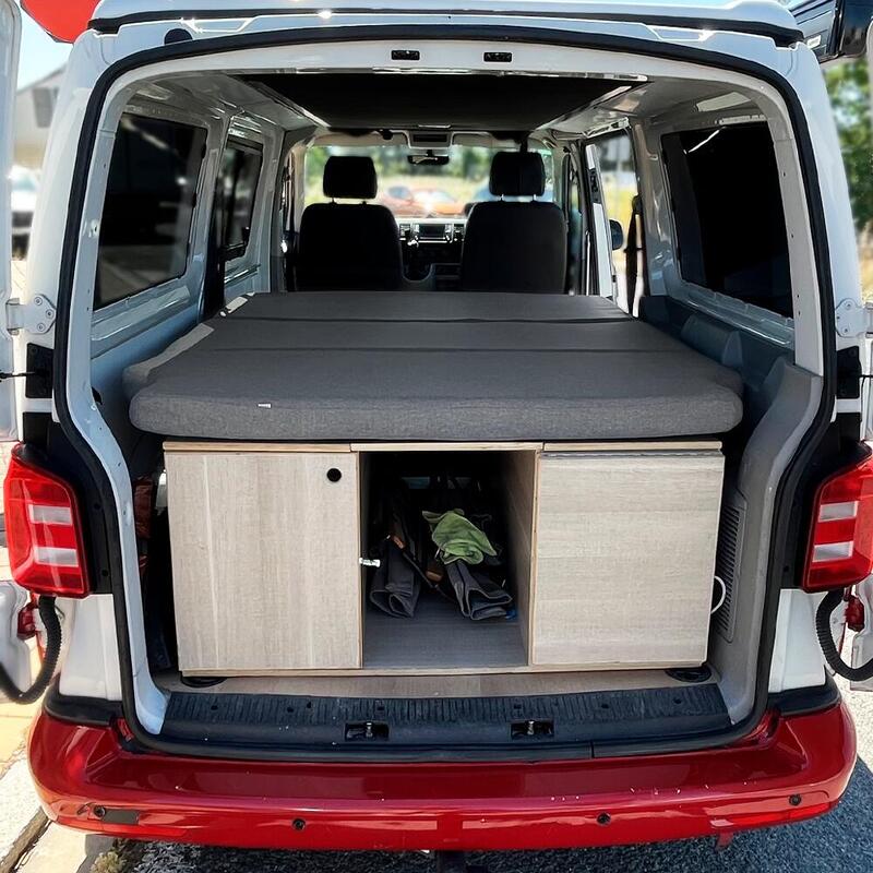 Matelas pliable pour Volkswagen T5, T6, Multivan, California Beach et Caravelle