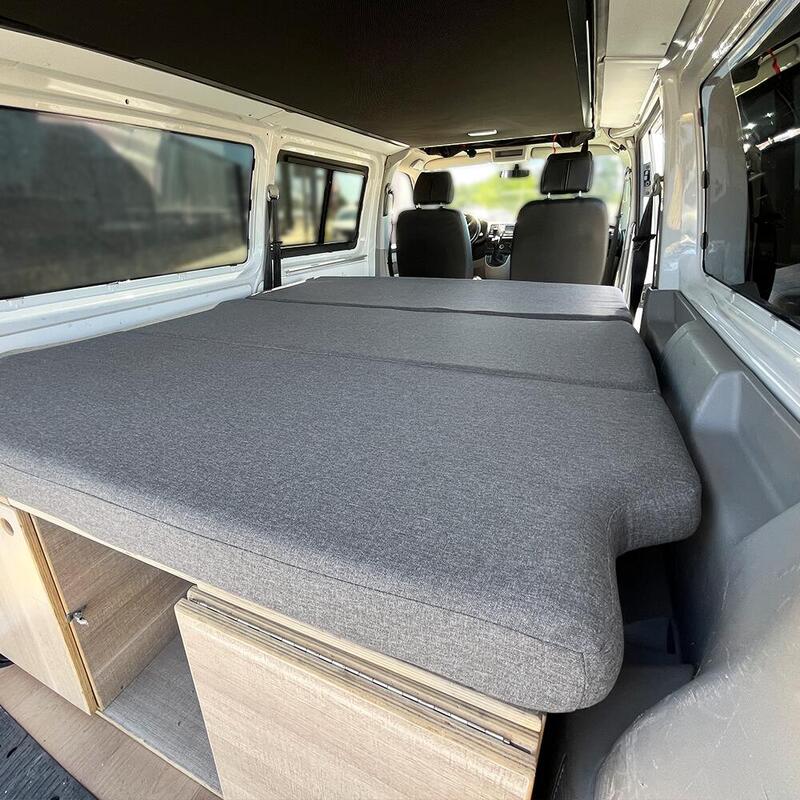 Matelas pliable pour Volkswagen T5, T6, Multivan, California Beach et Caravelle