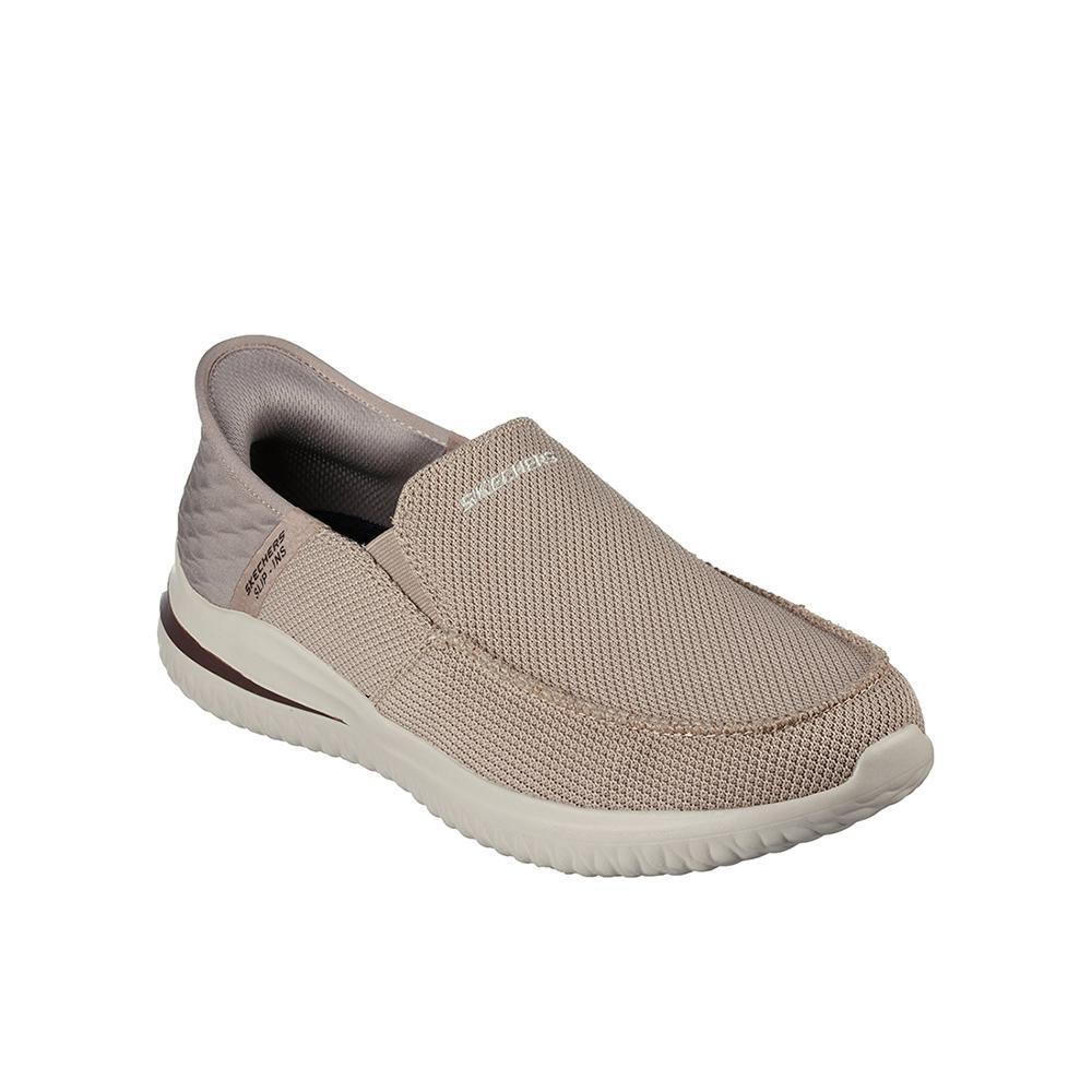 Zapatillas Mocasín Skechers Hombre Delson 3.0 - Cabrino Beige 2/5