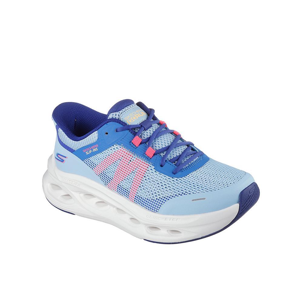 Sapatilhas Skechers Mulher Max Cushioning Glide-Step - Aberdeen Azuis 2/5