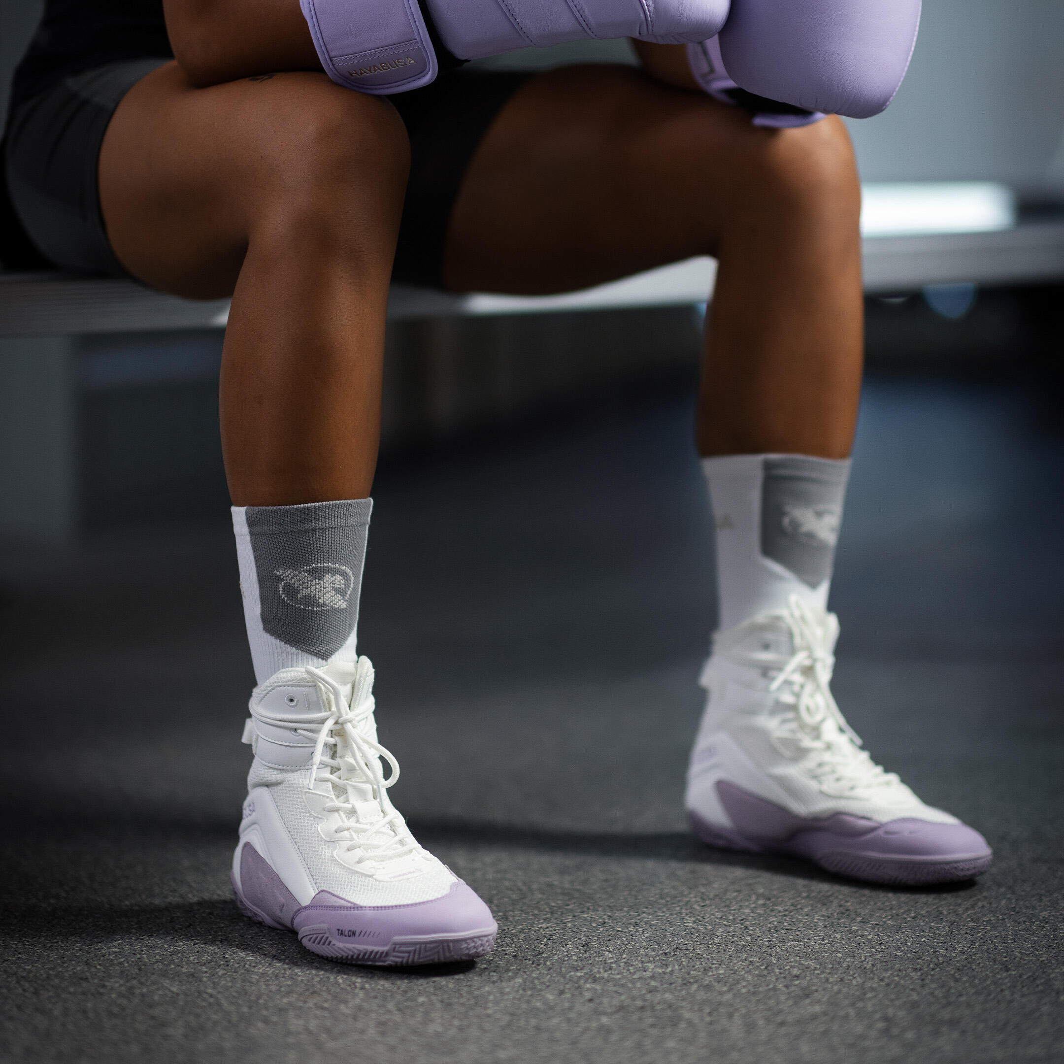 Chaussures de boxe Hayabusa Talon Boxinglavender 6/7