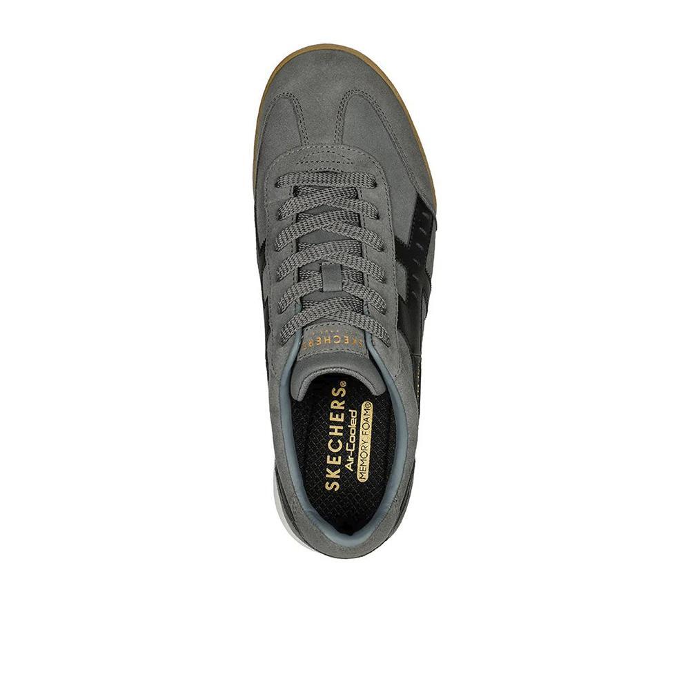 Zapatillas Skechers Hombre Zinger - Manchego Grises 3/4