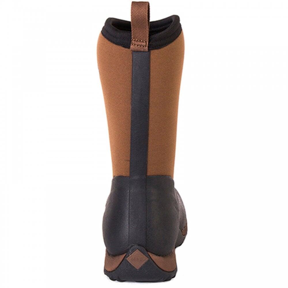 Muck Boots Arctic Weekend Rubber Black/Tan Wellington Boots 4/7
