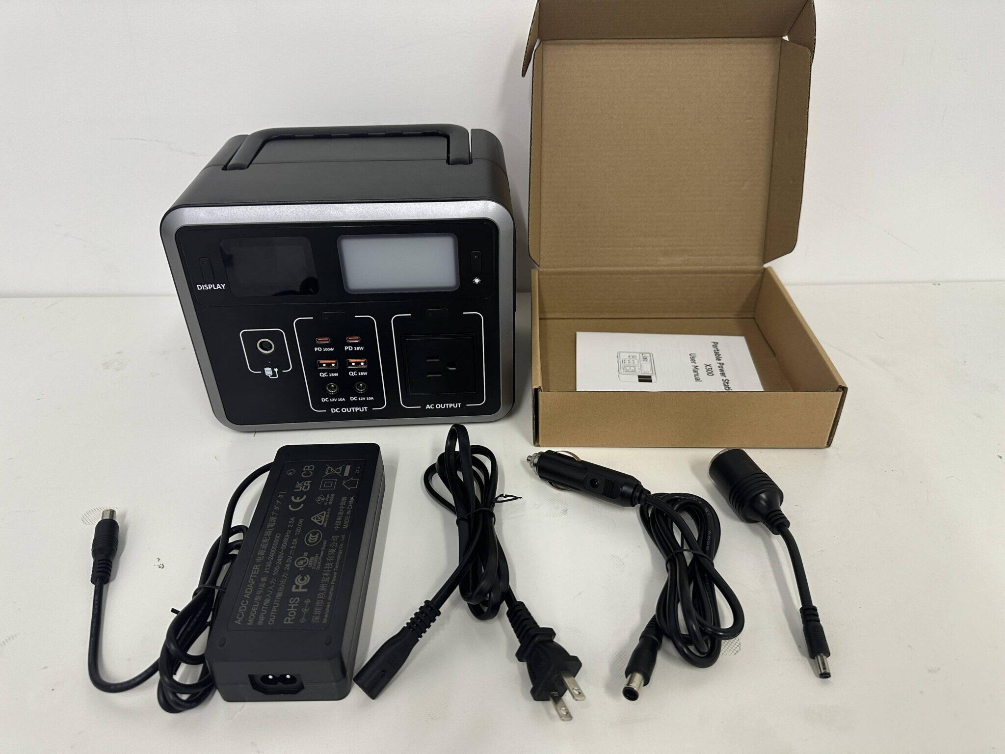 Batteria Portatile 300W Inuitz con USB e uscita AC per viaggi e outdoor 2/3