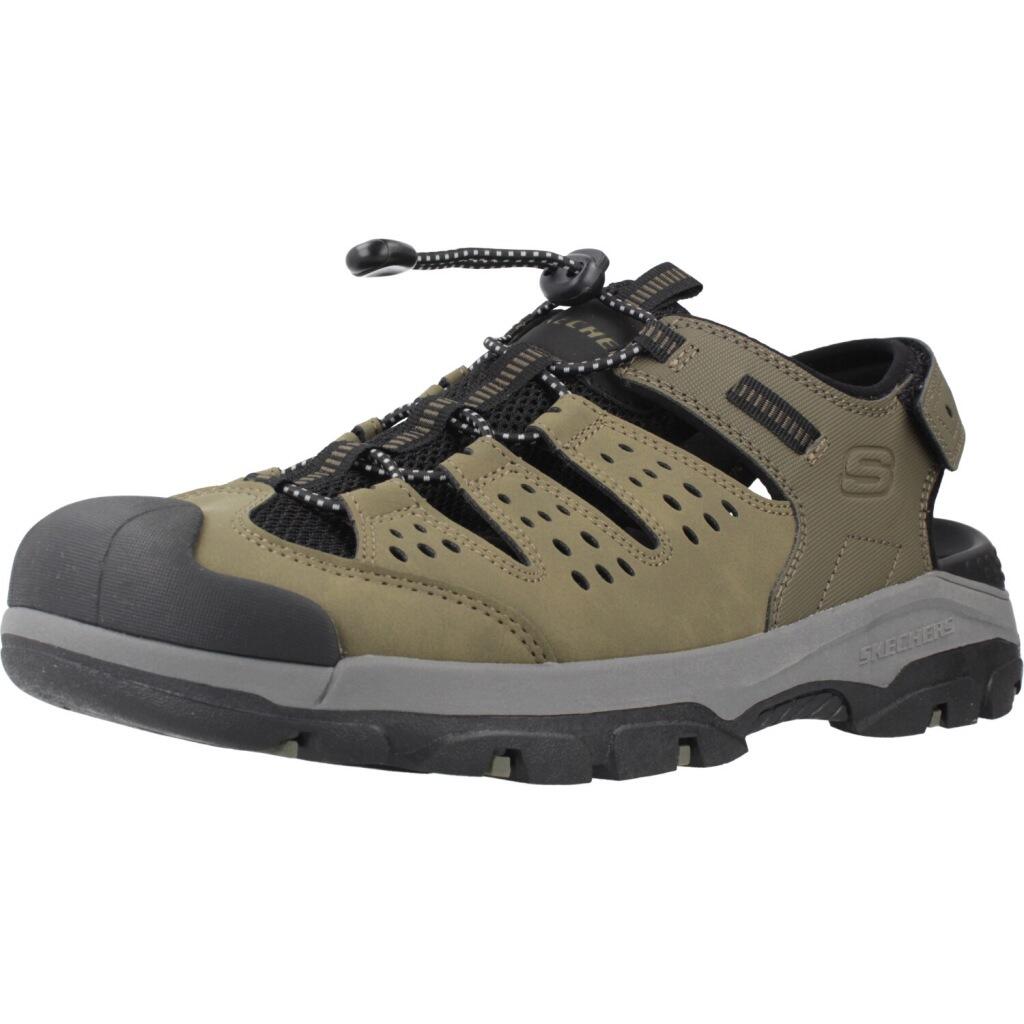 Skechers - Sandales Skechers Modèle Tresmen - Menard Couleur Vert - Chaussures De Sport - Vert - 42 - Decathlon