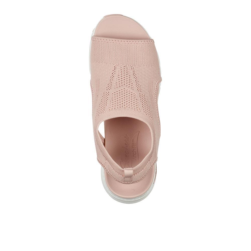 SANDALE Ergonomica FEMME Skechers Arch Fit City Catch ROSE 3/5