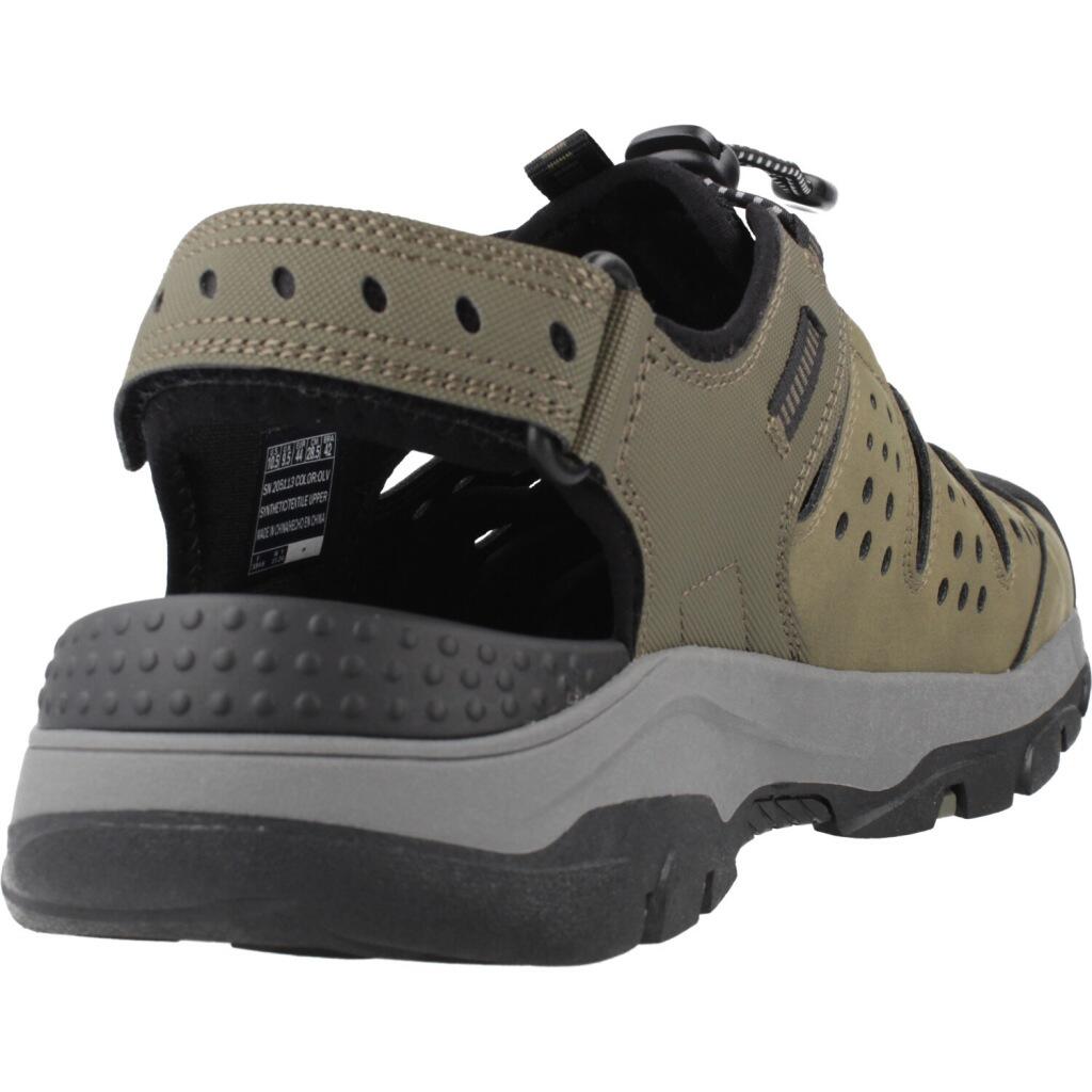 Sandali Skechers Modello Tresmen - Menard Colore Verde 3/5
