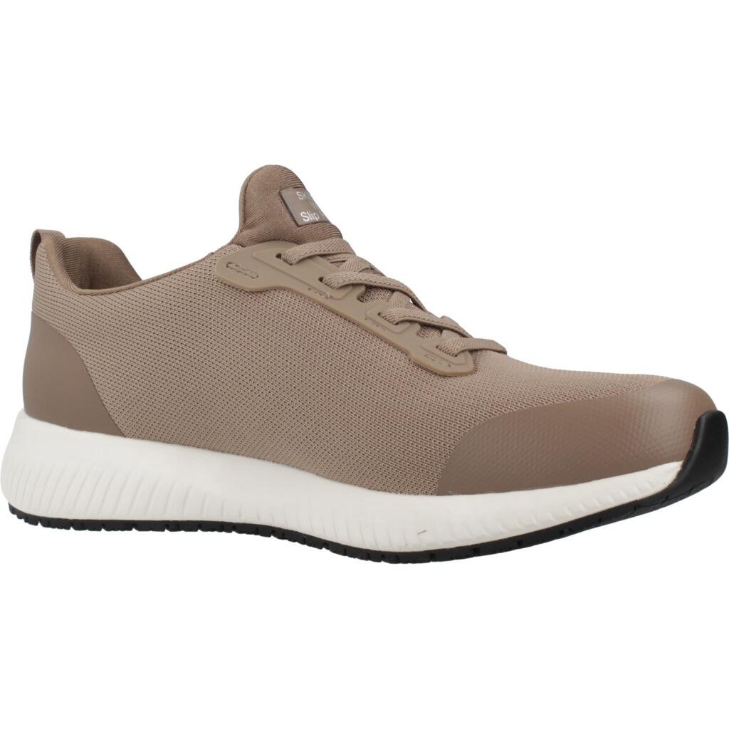 Ténis Skechers Modelo Squad Cor Castanho 5/5