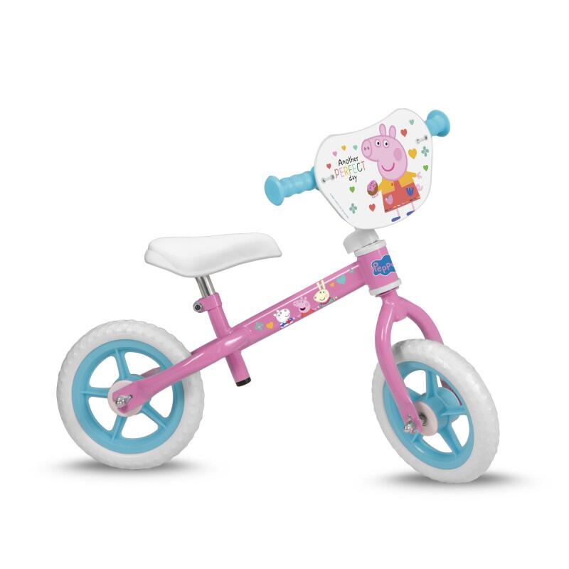 Bicicleta infantil rider bike 10" peppa pig rosa