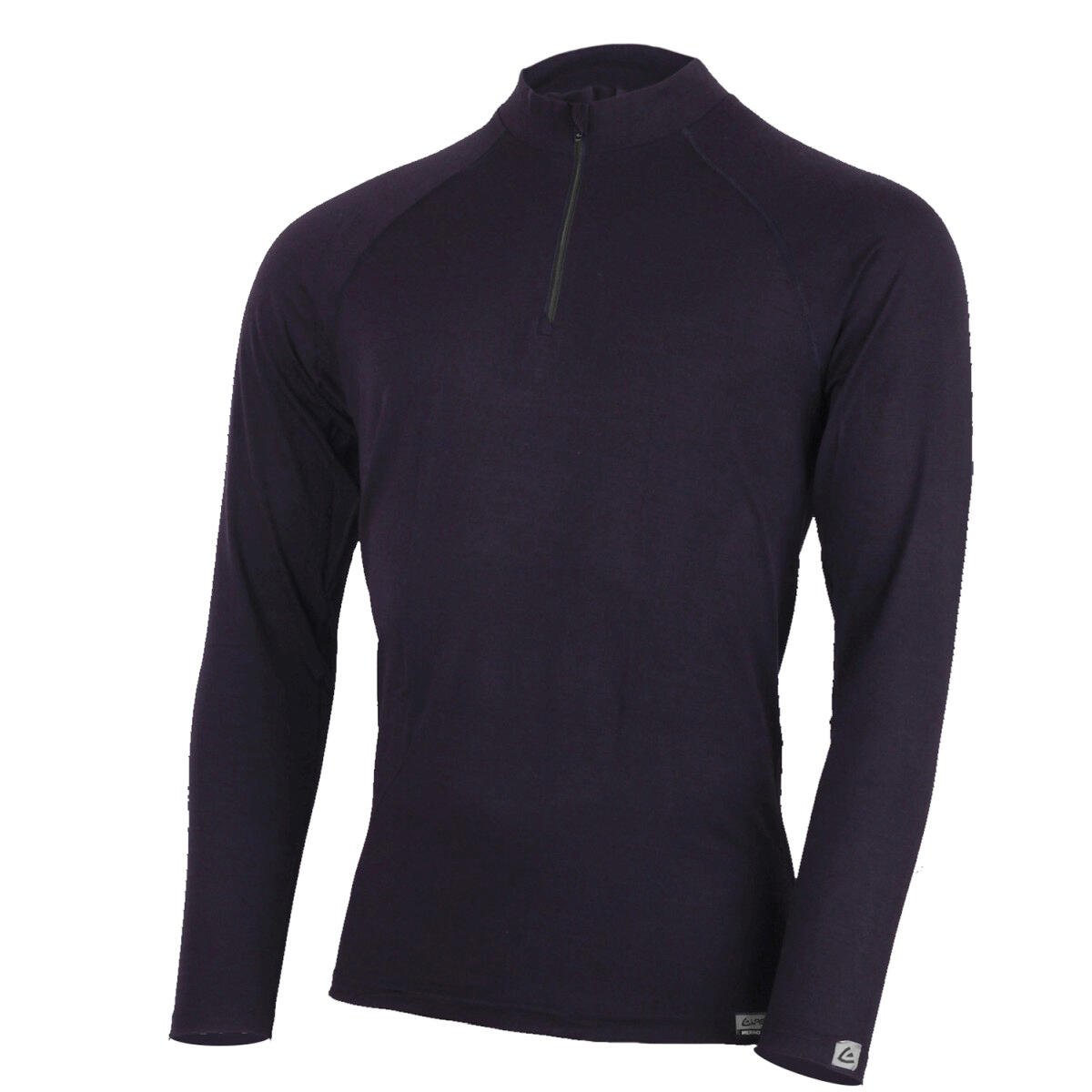 Lasting - T-shirt En Laine Mérinos Pour Homme Azar - T-shirt Manches Longues - Bleu - Decathlon