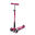 Trottinette enfant Maxi  Deluxe pliable Baie Rouge LED