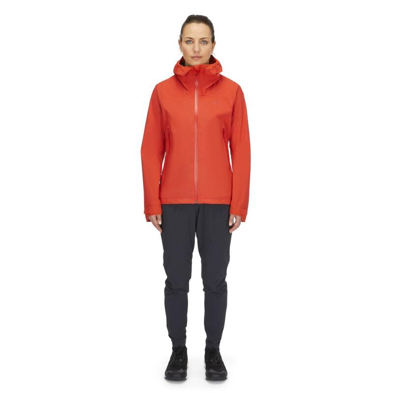 Kurtka przeciwdeszczowa damska Rab Women's Downpour Light Jacket z kapturem