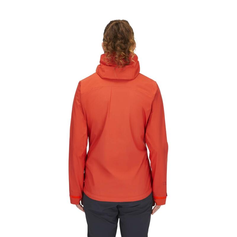 Kurtka przeciwdeszczowa damska Rab Women's Downpour Light Jacket z kapturem