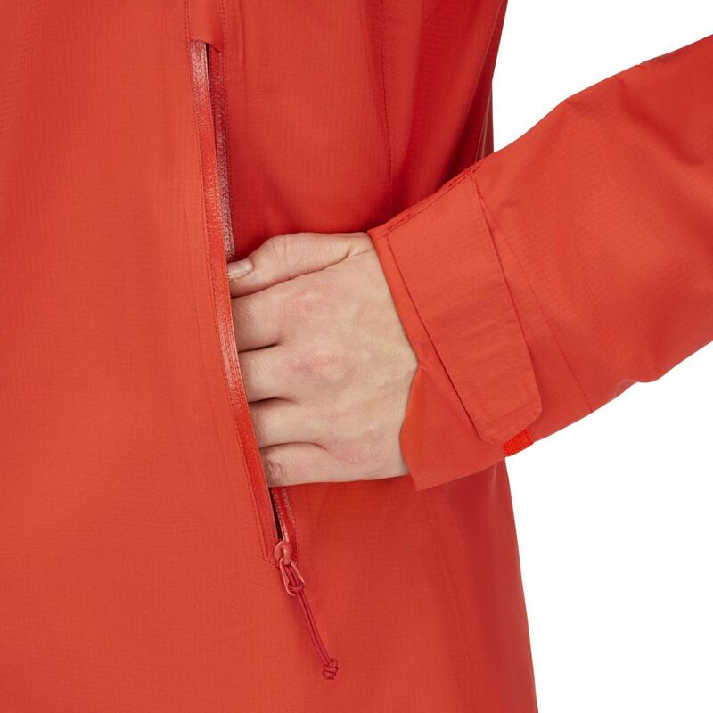 Kurtka przeciwdeszczowa damska Rab Women's Downpour Light Jacket z kapturem