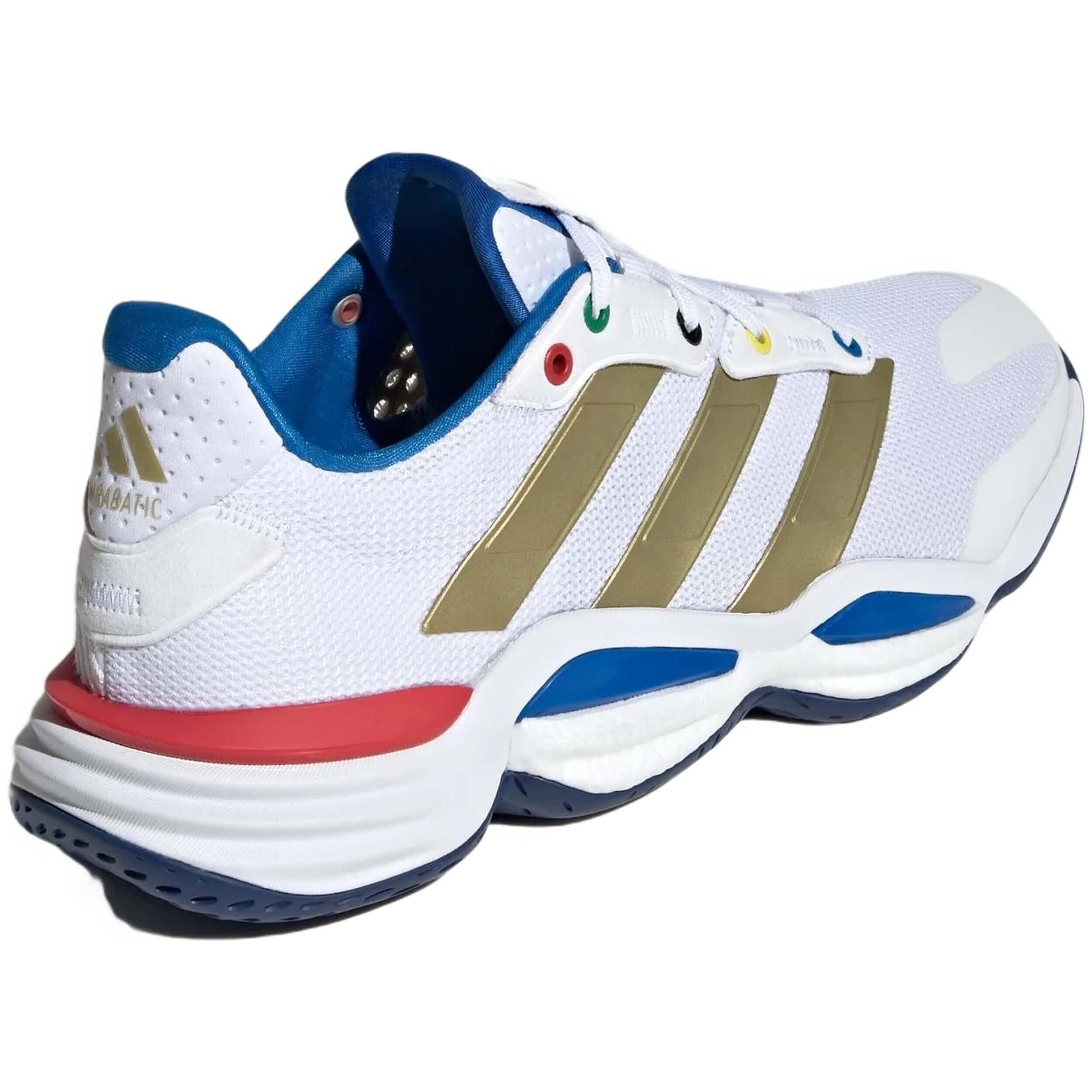 Zapatillas baloncesto Hombre Adidas Stabil 16 Indoor Blanco 5/5