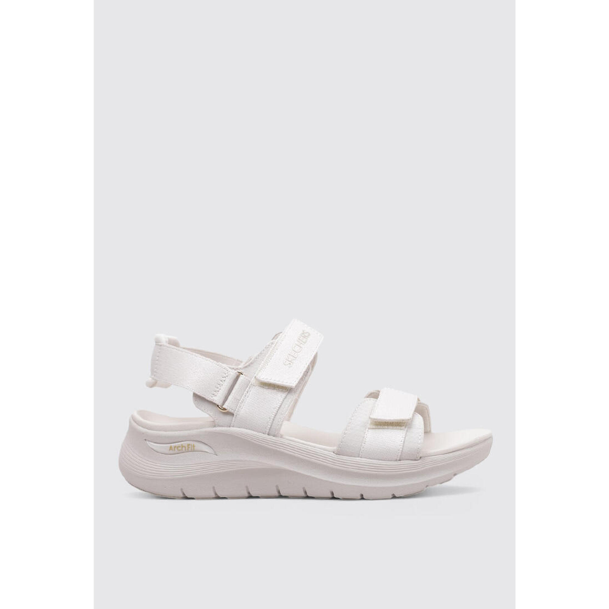 Skechers - Sandale Surf Femme Skechers Arch Fit 2.0 Sandal - Go-getter Blan - Chaussons - Blanc - 40 - Decathlon