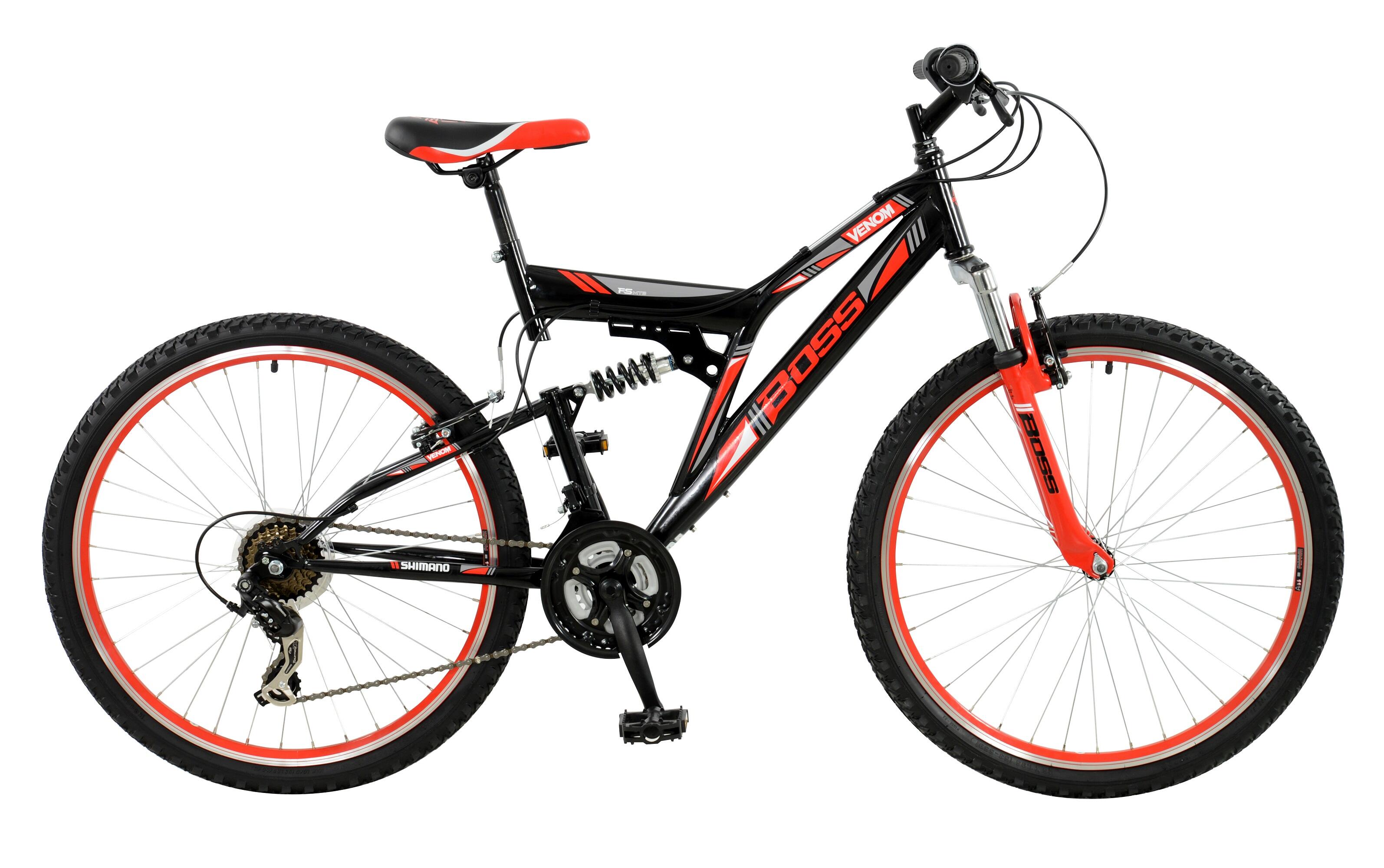 Full Suspension Mountain Bikes Rockrider, Boss Decathlon