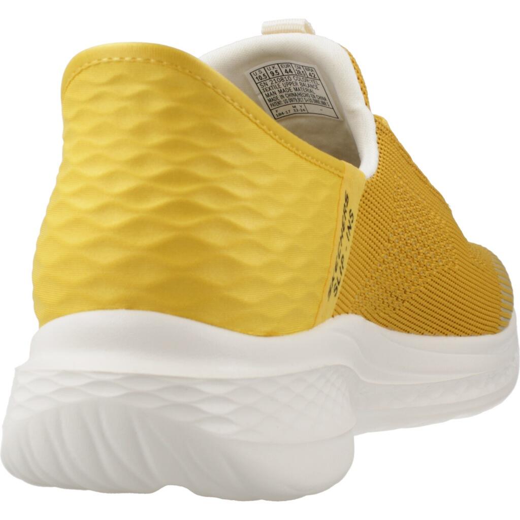 Sneakers Skechers Model Slip-ins 210810s Slade Kleur Geel 3/5