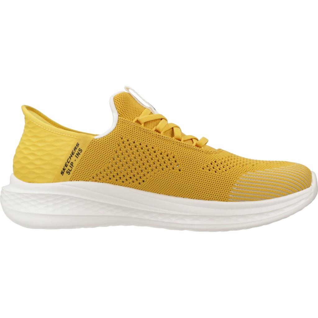 Sneakers Skechers Model Slip-ins 210810s Slade Kleur Geel 4/5