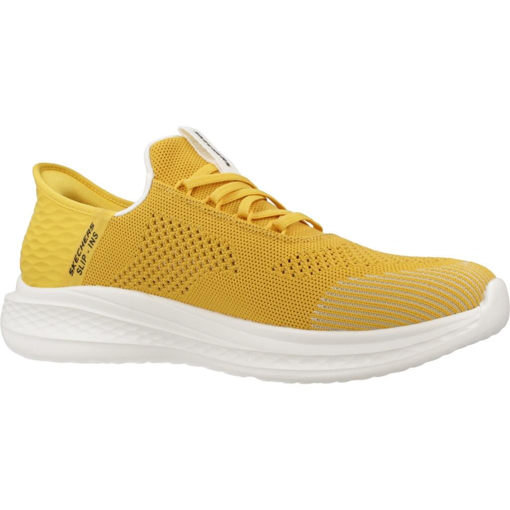 Sneakers Skechers Model Slip-ins 210810s Slade Kleur Geel 5/5