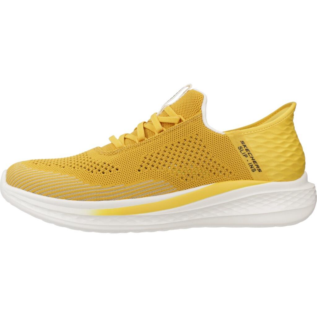 Sneakers Skechers Model Slip-ins 210810s Slade Kleur Geel 2/5