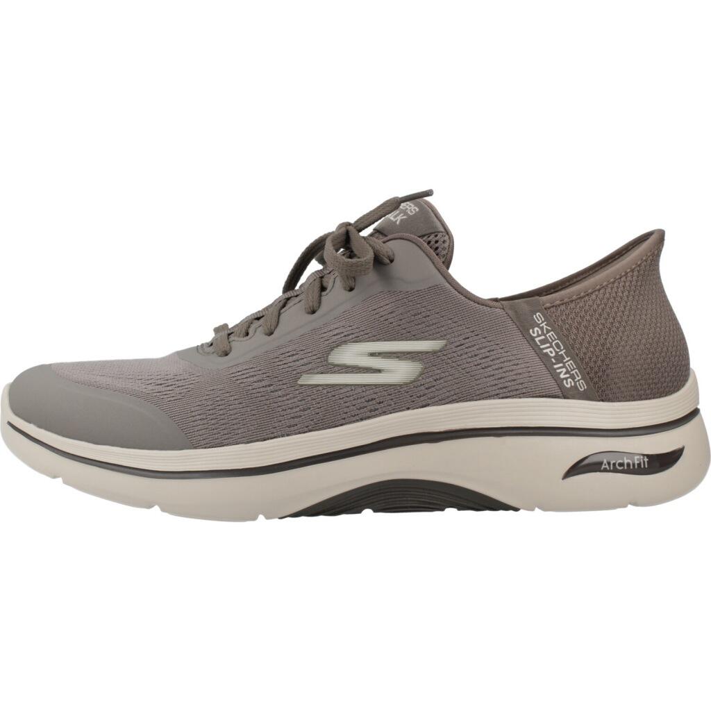 Baskets Skechers Modèle Go Walk Arch 2.0 Couleur Marron 2/5