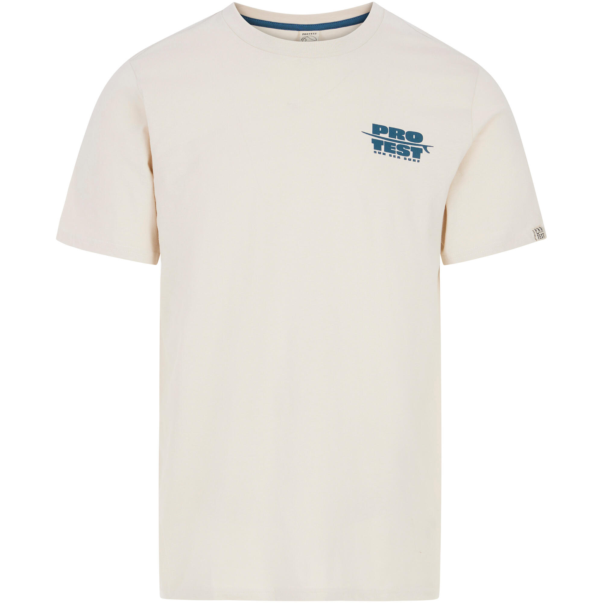 Protest - T-shirt Protest Baio - Maillot Manches Courtes - Blanc - Decathlon