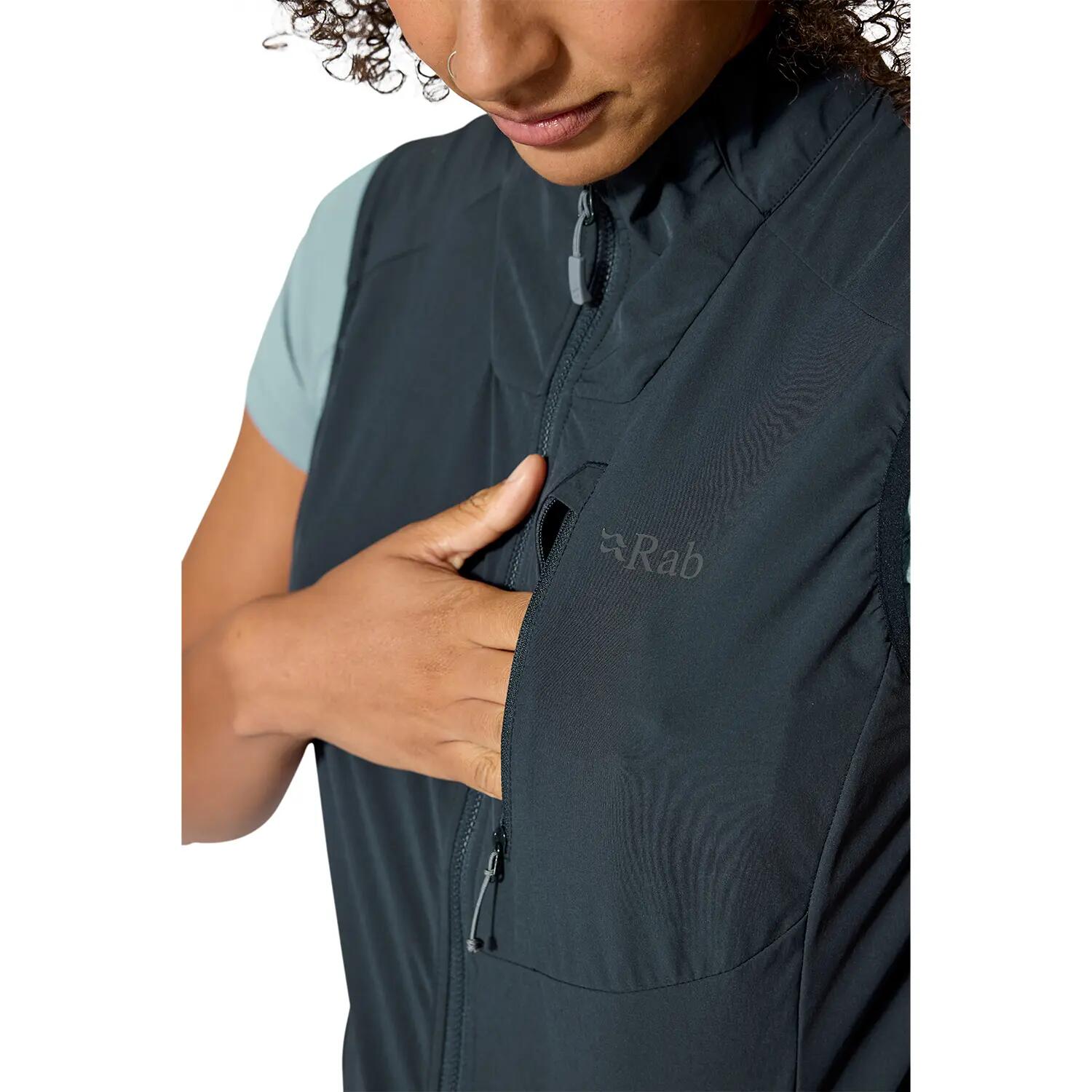 Gilet softshell Femme Rab Women's Borealis Vest 6/7