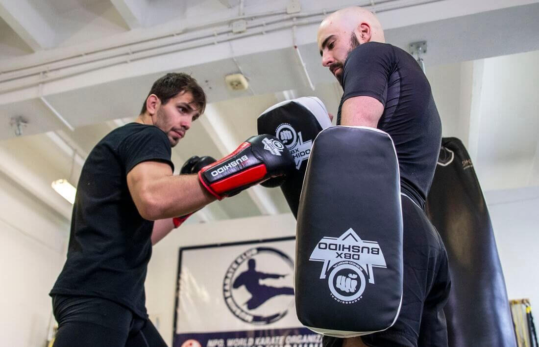 Thaipad Trainingspratze Typ TPAO DBX Bushido T42B 5/7